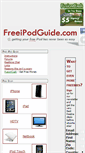 Mobile Screenshot of freeipodguide.com