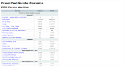 Desktop Screenshot of forum.freeipodguide.com